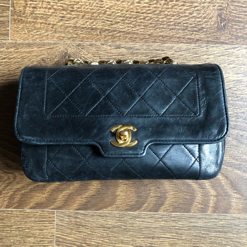 Authentic Vintage Chanel Mini Rectangular